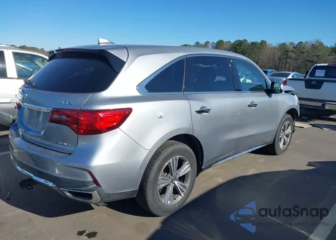 2019 Acura Mdx Standard z USA, uszkodzony, nr VIN 5J8YD4H34KL031851